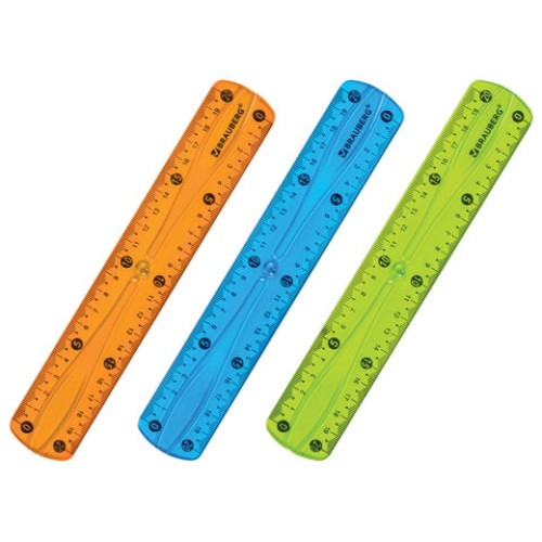 Линейка гибкая BRAUBERG FLEX