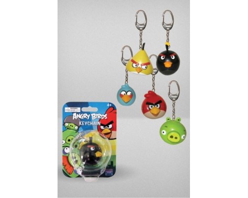 90798 Angry Birds фигурные брелоки, на блистере, в асс-те