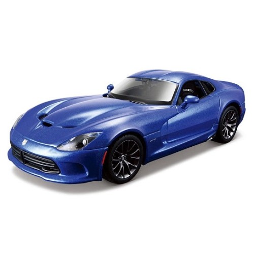 Машинка металлическая сборная 2013 SRT Viper GTS 1:24 синяя  Maisto 