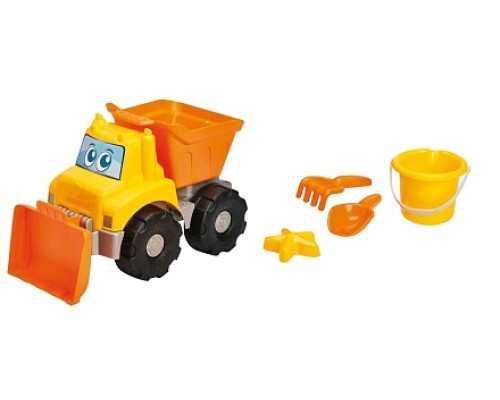 Игровой набор Грузовик- Экскаватор  с акс.  39 см 1/6