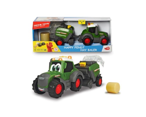 Трактор Happy Fendt с прессом для сена 3815001 Dickie