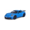 Машинка die-cast 2022 Porsche 911 GT3, 1:18, синяя, 1/4
