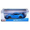 Машинка die-cast 2022 Porsche 911 GT3, 1:18, синяя, 1/4