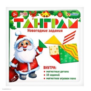Магнитная головоломка для детей Танграм