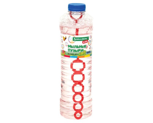 Мыльные пузыри 1000 мл, индивидуальная упаковка, BRAUBERG KIDS, 665455