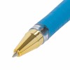 Ручка шариковая масляная с грипом BRAUBERG "Model-XL GLD", СИНЯЯ,узел 0,5 мм, линия письма 0,25 мм, 143245