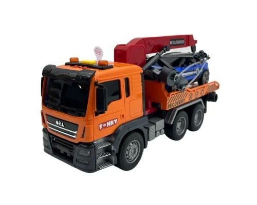 Инерционная машинка эвакуатор автовоз Городская техника Funky Toys