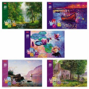 Альбом для рисования 40л HATBER