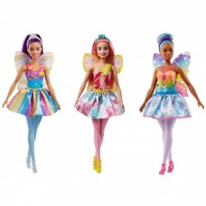 Кукла Фея с голубыми волосами и розовым корсетом Barbie