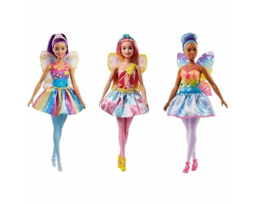 Кукла DHM50/FJC84-2 Фея Barbie с голубыми волосами и розовым корсетом