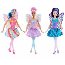 Кукла Фея с фиолетовыми волосами и бирюзовой юбкой Barbie