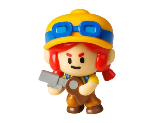 ДЖЕССИ. Коллекционная фигурка Brawl Stars, 1 шт. в коробке с окном, 24 в ассорт., 1/24
