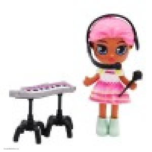 Игровой набор куколка Адель с музыкальными аксессуарами, 1/288 Игровой набор куколка Адель с музыкальными аксессуарами, 1/288