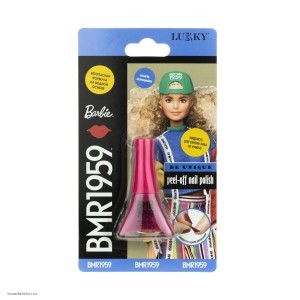 Лак для ногтей цвет Ярко-Розовый Barbie BMR1959 Lukky Лак для ногтей цвет Ярко-Розовый Barbie BMR1959 Lukky