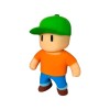 Stumble Guys лицензионная тянучка Mr. Stumble, 1/28