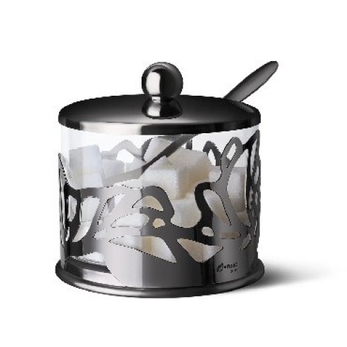 Сахарница с ложкой Apollo Genio Cite Black Onyx