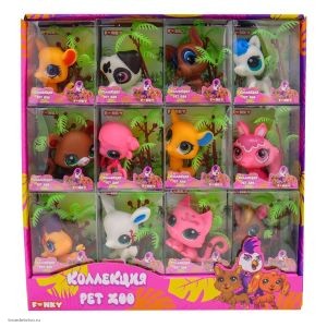 Коллекция PetZoo розовая ящерица Коллекция PetZoo розовая ящерица