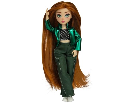Модная кукла Funky Toys коллекция Glam Teens Джинни с аксессуарами, 25 см