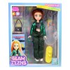 Модная кукла Funky Toys коллекция Glam Teens Джинни с аксессуарами, 25 см