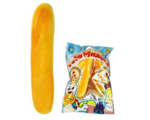 1toy игрушка-антистресс мммняшка squishy (сквиши), багет 45 гр, 27,5/6/2