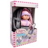 Игровой набор Buggy Кукла-пупс с коляской сумкой и аксессуарами Dimian