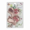 Lukky Fashion набор заколок-зажимов для волос Сердечки с бантиком, 2 шт