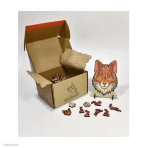 Пазл деревянный лиса World Inside Пазл деревянный лиса World Inside