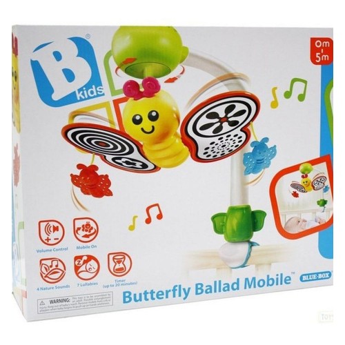 Мобиль на кроватку Бабочка B kids