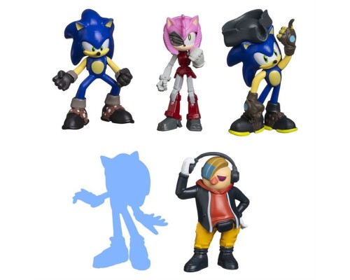 SonicPrime, 2 серия, в блистере 5 фигурок в ассорт., 1/24