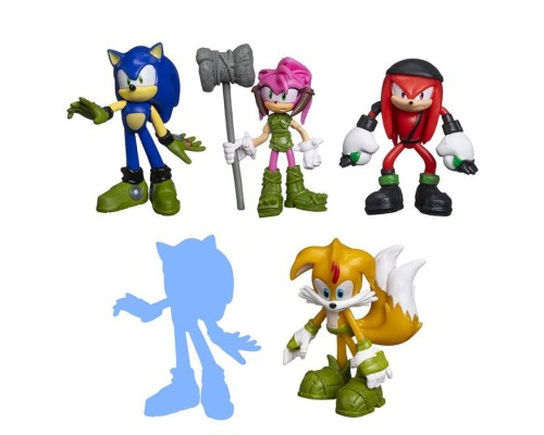 SonicPrime, 2 серия, в блистере 5 фигурок в ассорт., 1/24