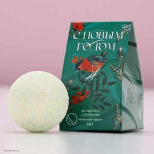 Бомбочка для ванны  яблочный штрудель