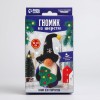 Набор для создания игрушки  из шерсти "Гномик с ёлочкой" 9895482
