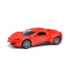 Красная инерционная спортивная машинка die-cast,1:32, открывающиеся двери 1/144