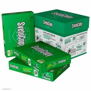 Бумага офисная А4 80 г/м2 500 л. марка С SVETOCOPY CLASSIC Россия 146% CIE Бумага офисная А4 80 г/м2 500 л. марка С SVETOCOPY CLASSIC Россия 146% CIE