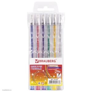 Ручки гелевые BRAUBERG