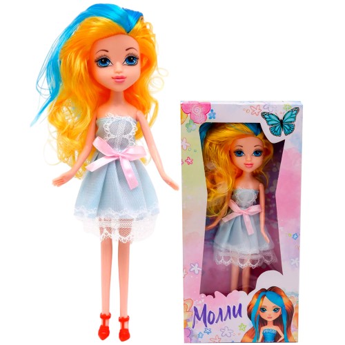 Кукла Молли с голубыми волосами Funky Toys