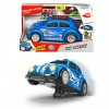 Машинка рейсинговый автомобиль VW Beetle моторизированная 25 5 см свет звук Dickie Toys 3764011