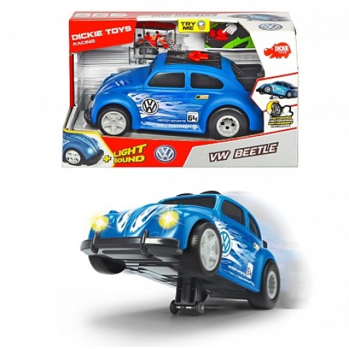 Машинка рейсинговый автомобиль VW Beetle моторизированная Dickie Toys