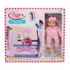 Игровой набор Кукла-пупс с кроваткой и аксессуарами Bambina Bebe