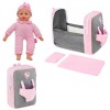 Игровой набор Кукла-пупс с кроваткой и аксессуарами Bambina Bebe