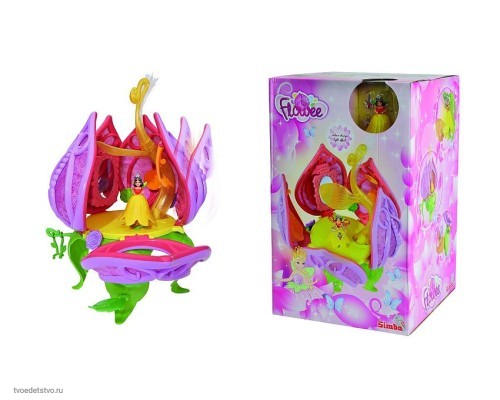 Цветочный замок Flowee функциональный 37 см 9201133 Simba