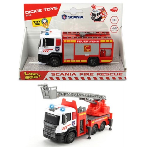 Пожарная машинка SCANIA die-cast  Dickie Toys 