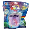 1toy пружинка Радуга-Дуга единороги, 4 вида, диам. 6,3*6,5 см, пакет 18*14*5см
