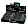 Грифели запасные 0,5мм 2B BRAUBERG