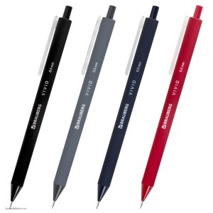Карандаш механический BRAUBERG VIVID корпус soft-touch Карандаш механический BRAUBERG VIVID корпус soft-touch