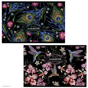 Альбом для рисования А4 40л TWIN ПЗБМ