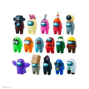 Фигурка Among Us серия 3, в коробке 1 шт, 16 видов в коллекции Фигурка Among Us серия 3, в коробке 1 шт, 16 видов в коллекции