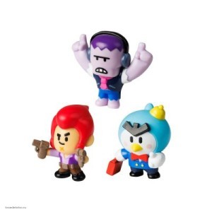 Коллекционная фигурка Brawl Stars Кольт Мистер П и Фрэнк