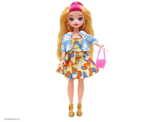 Модная кукла Glam Divas Green Diva Хлоя с аксессуарами