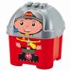 Конструктор Abrick Пожарная станция с 3 машинами